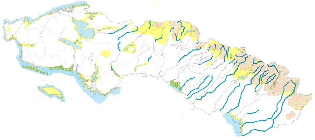 Naturresurslagen 1987 - NRL Marken, vattnet och den fysiska miljön i övrigt skall användas så att en från ekologisk, social och samhällsekonomisk synpunkt god hushållning främjas. (1 kap.