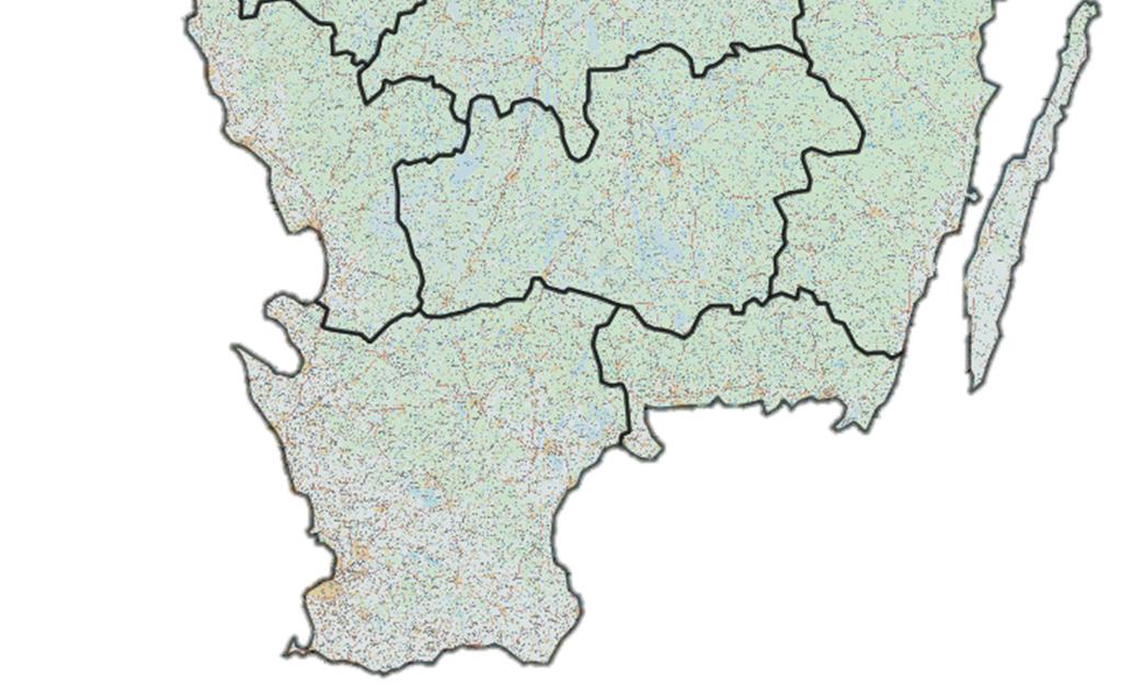 Rådjur 8,8 Vildsvin 5,5 Kronvilt <0,1 Dovhjort 0,1 Östergötland Rådjur