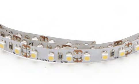 LED-STRIP FLEXY LED HE6 PW LJUSSTYRKA LUX cm lux 0 100 24V micro24 III 6 L 30 1500 50 Ø120 750 Spänning 24V Färgåtergivning CRI >80 Effekt