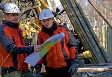 Ö V R I G V E R K S A M H E T B A S - & Ä D E L M E T A L L P R O J E K T F Övriga bas- och ädelmetallprojekt Intressanta uppslag på bas- och ädelmetall har arbetats fram genom moränprovtagning,