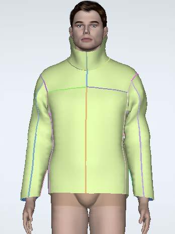 tight to be able to fit the garment.