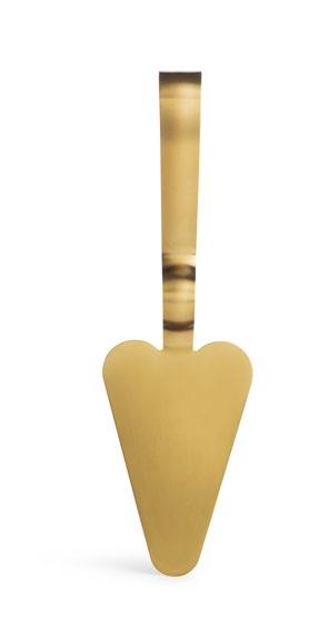 KITCHEN Tårtspade, guld Rostfritt stål. En ljuvlig tårt-/pajspade för en elegant servering.