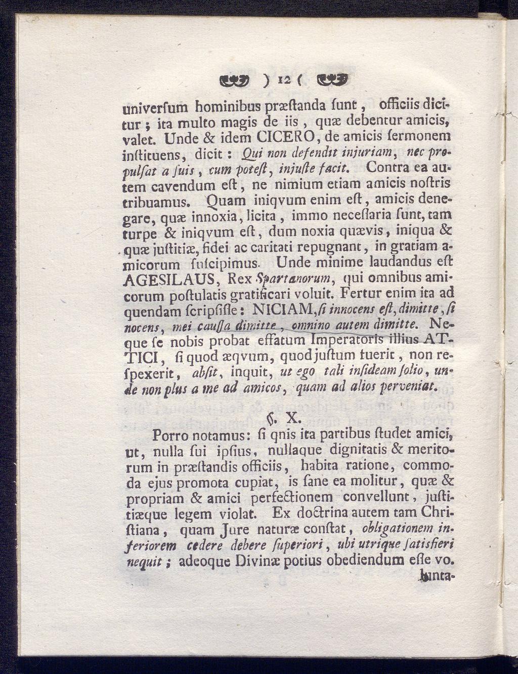 ) is ( w univerfum hominibus praeftanda funt, officiis dicitur ; ita multo magis de iis, quae debentur amicis, valet.