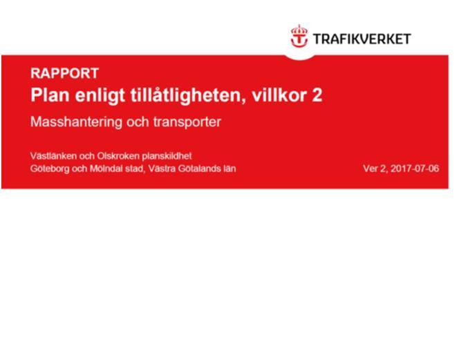 tillåtligheten, villkor 2 daterad 2017-04-26 Rapport