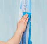 KNAUF VÅTRUMSSYSTEM ROLLBART NORGIPS 23 RÖRGENOMFÖRINGAR 17 15 16 18 Placera Knauf