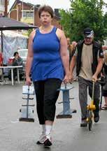Lördag: Finaltävling för männen. De tio bästa går hit. Samtliga grenar sker på torget mellan scenen och restaurangområdet i centrala Mellerud. Söndag: Kvinnornas tävling. Fem grenar.
