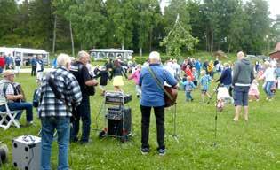 Midsommar i Dalbergså Styrelsen, Melleruds ridklubb...till Dalslands sjukhus från en tacksam rosfeberpatient den 27 juni. Mycket vänligt bemötande och snabb hjälp.