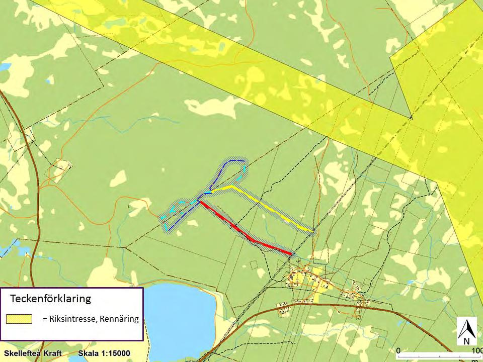 MILJÖKONSEKVENSBESKRIVNING 11(24) 6. Planförhållanden 6.1.1. Gällande planer och program Projektet bedöms inte stå i konflikt med föreslagen markanvändning enligt Malå kommuns översiktsplan. 6.1.2. Riksintressen m.