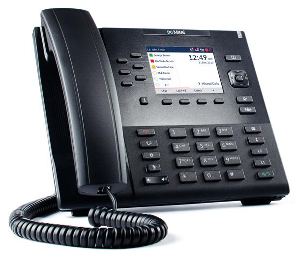 Mitel 6867i med föravisering ursprungliga samtalet, tryck [Avbryt] eller [Avsluta] och sedan [L]. - Tryck på knappen under displayen som heter NÄRVARO och välj önskad hänvisning.