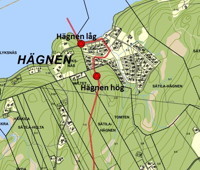 skiktet utförs med befintliga massor. Ett arbetsområde med normalbredden 18 m i skogsmark utmed ledningssträckan innehåller förutom själva schakten plats även för jordupplag och transportväg.
