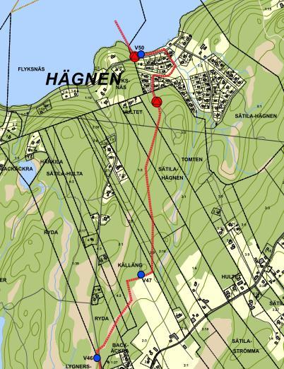 1 Inledning Kommunen ska bygga en överföringsledning för spillvatten mellan Ubbhult och Hägnen, kallad etapp 1:7, som en del i det större projekt som beskrivs nedan.