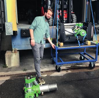 Platsen är Haninge GK i Stockholm och vår återförsäljare HeatPower.se (Salesup AB) med vd Jan Wallén i spetsen är snart redo att visa upp container-lösningen som just nu finjusteras.