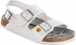 YRKESSKOR BIRKENSTOCK PROFESSIONAL BIRKENSTOCK MILANO ESD Art nr: 63488002 Storlek: 41-46 Färg: Vit Art nr: 63488802