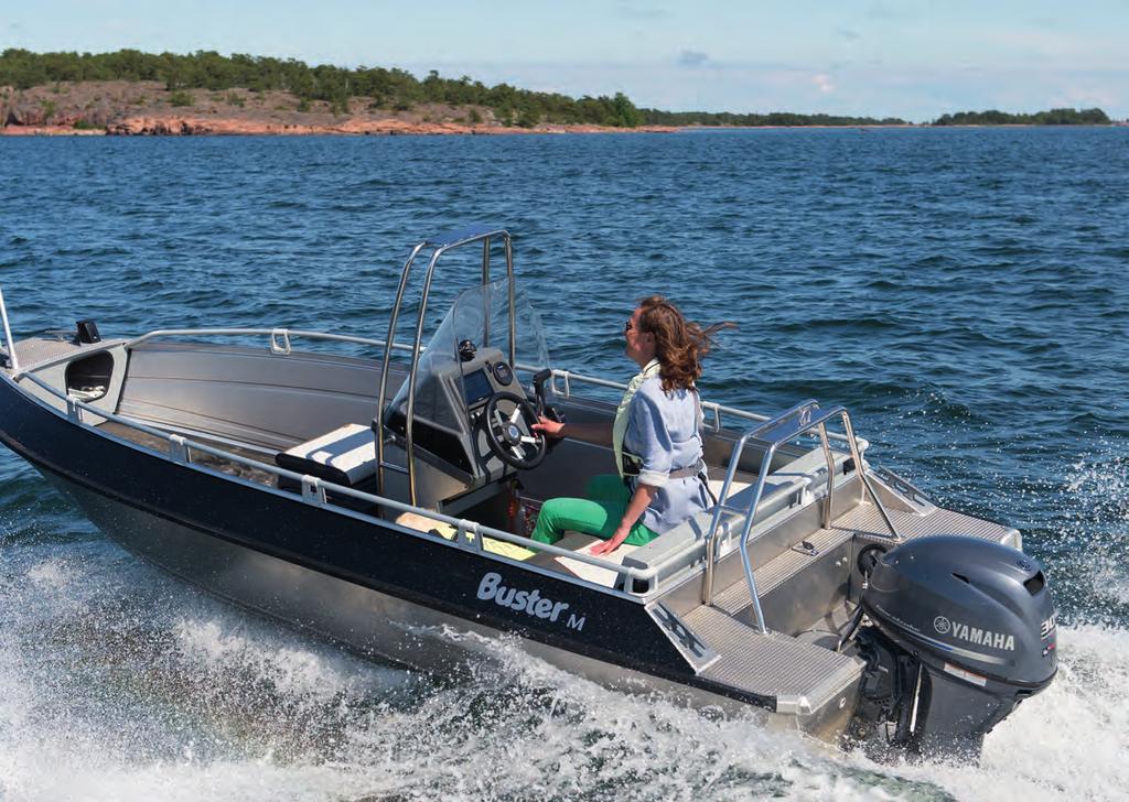 NYHET 2015 FISKEBÅT MED TRAILER! BUSTER MCC med Yamaha F40 FETL 199 000.- Ord. pris: 218 700.