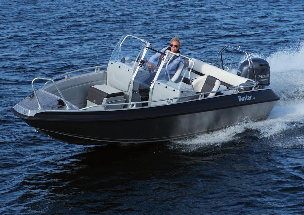 FAMILJENS FAVORIT! BUSTER LX med Yamaha F60 FETL 239 000.- Ord. pris: 263 000.