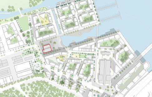Vattengasverket får ett centralt, attraktivt läge på torget intill vattnet vid Kolkajen. Vattengasverket bör fyllas med utåtriktade, publika verksamheter såsom restaurang, kultur, etc.
