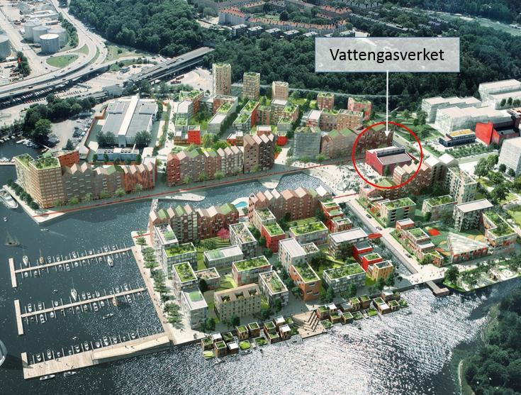 Delområdet Kolkajen Vattengasverket ligger inom delområdet Kolkajen i Norra Djurgårdsstaden där planarbete pågår.