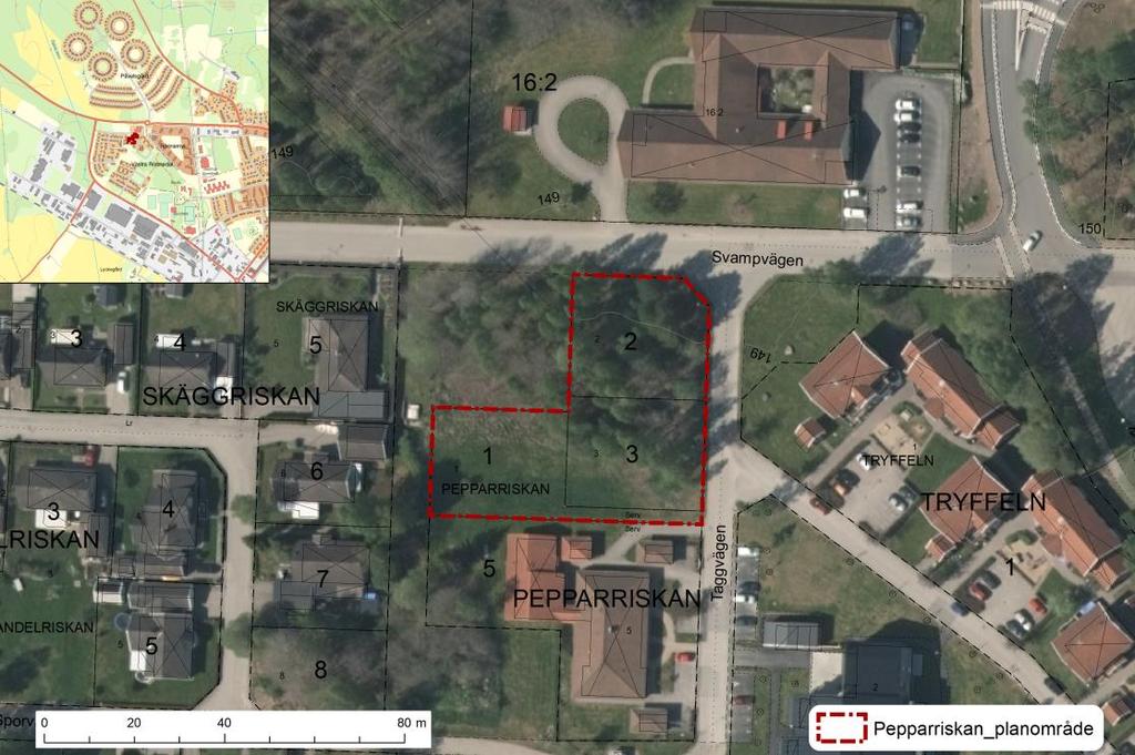 INLEDNING PLANENS SYFTE OCH HUVUDDRAG Gällande detaljplan A139 syftar till att möjliggöra friliggande bostadshus i ett våningsplan.