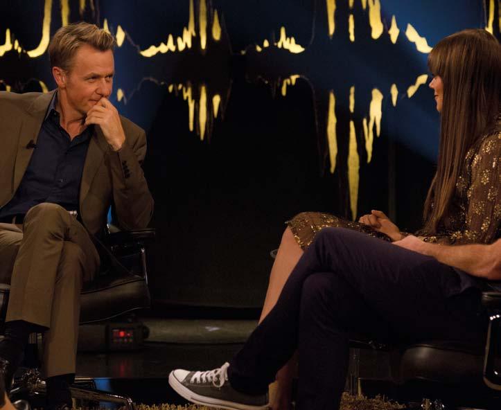 Svårt att lista upp bara en person, eftersom jag hållit på mer än tjugo år med talkshow allt ifrån Malala, som gjort ett enormt intryck på mig, till Bill Gates.