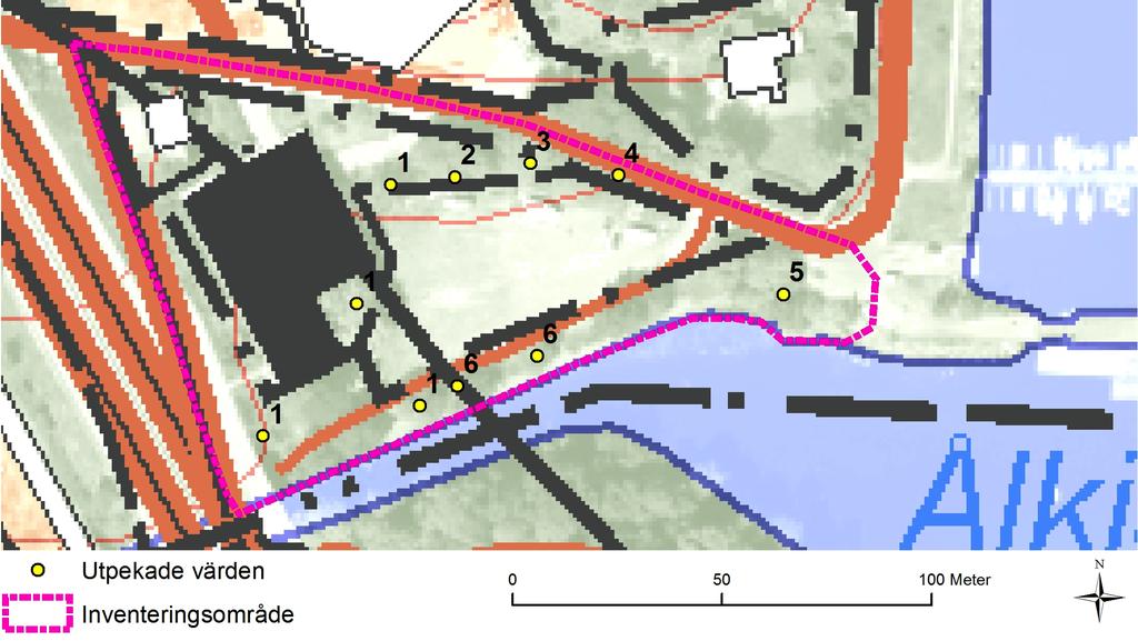 3 förekommande växterna (t.ex.