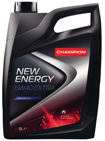 5615,00 4195,00 105397 Champion New Energy 15W40 VDS3 208L - Vid köp av 3 fat* 5615,00 3995,00 105489 Champion OUTBOARD 2T TC-W3 1L 51,00 43,00 105490 Champion OUTBOARD 2T TC-W3 4L 165,00 135,00