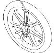 LÄNKHJUL Länkhjul 140x40 mm massivt u axel SP1601613 Länkhjul 150x30mm massivt u axel 1555797 Länkhjul 150x30mm mjukt u axel 5750806 Länkhjul 200x27mm massivt u axel Passar ej SB 34cm, SH 40cm,
