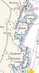 5 Nr 33 Koholmen. Rävsnäs. Sjöfartsverket Norrköping. * 2081 (T) Sjökort/Chart: 61, 616 Sverige. Norra Östersjön. Utö. Skjutvarning.