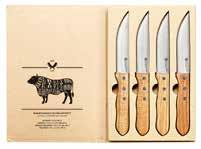 GRILLKNIVAR 4-pack Rejäla grill-/stekknivar i