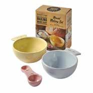 FOODPREPARTION SKÅLSET MC2001398 4-pack, Ø10x5 cm, 220ml. Lf 6 set. BAKSET MC2007983 3-del, sort färg.