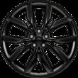294,00 kr Lättmetallfälg 19" 5 x 2-ekrad, Absolute Black 8 x 19-tums,