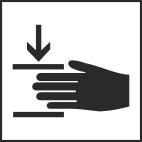 Uppbyggnad och funktion Man. elektrodsvetsning 5.2 Man. elektrodsvetsning OBSERVERA Risk för kläm- och brännskador!