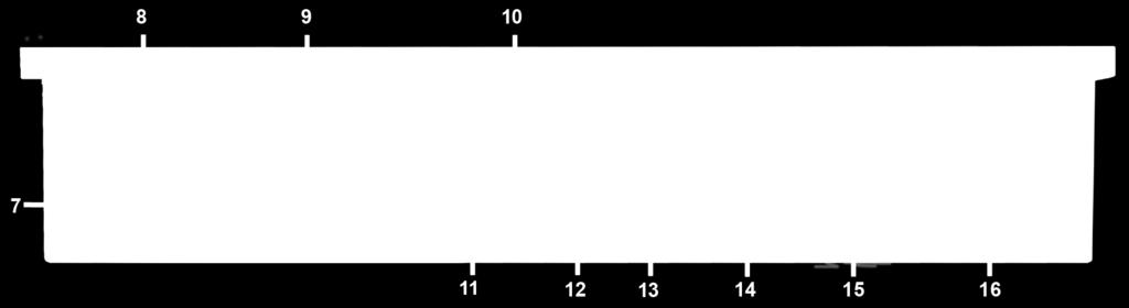 0-port Anslut externa diskar eller andra USB-enheter till din RackStation här. 12 USB 3.0-port Anslut externa diskar eller andra USB-enheter till din RackStation här. 13 LAN-port Baksida Anslut RJ-45-nätverkskablar här.