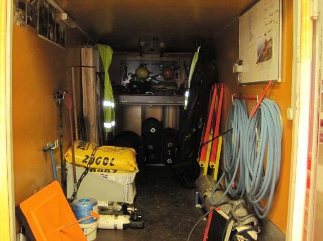 ill omröraren hade blivi skev. Försök gjordes a reparera aeläningen, men då denna ine blev hel ä besluades a omröraren skulle as ur drif för a hel soppa läckage av biogas.