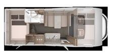 med utrymmet L!VE TRAVELLER 550 DB NEW L!