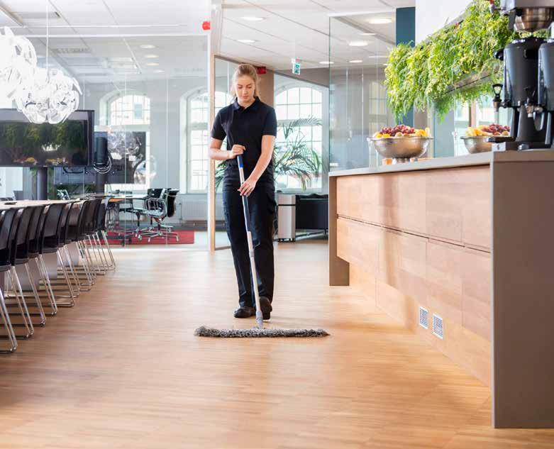 Rengöring och golvvård Ecoline Wash Care Fri från lösningsmedel BVB ID 43705 Prestanda: 700 m 2 interior dirt-repellent coverage slip