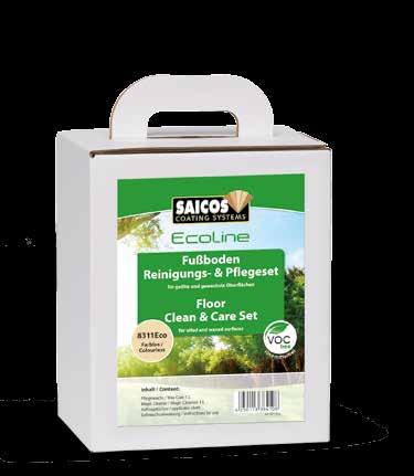 Påföringsdukar Bruksanvisning Floor Care Set 8310Eco rengöring och golvvård