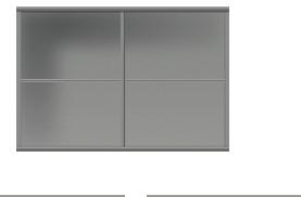 GRUNDMODULER - DJUP 42 CM FRONTER 011: 45,5 x 61 001: 89 x 61 112: 133 x 61 038: 45,5 x 23 066: Dörr 126: Dörr