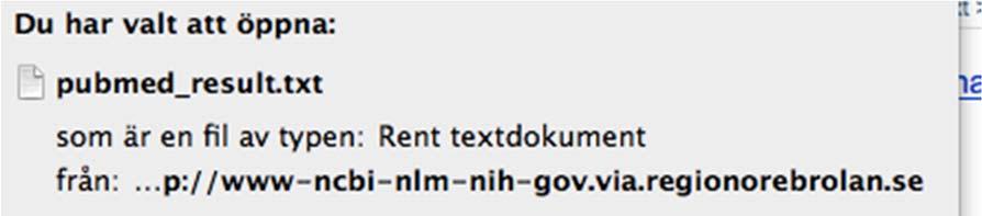 och välj