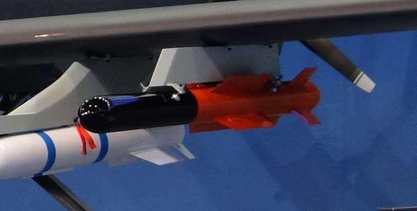 Tre nya kinesiska bomber för UAV China Aerospace Science and Technology Corporation (CASC) visade upp tre nya styrda bomber avsedda att bäras av UAV.