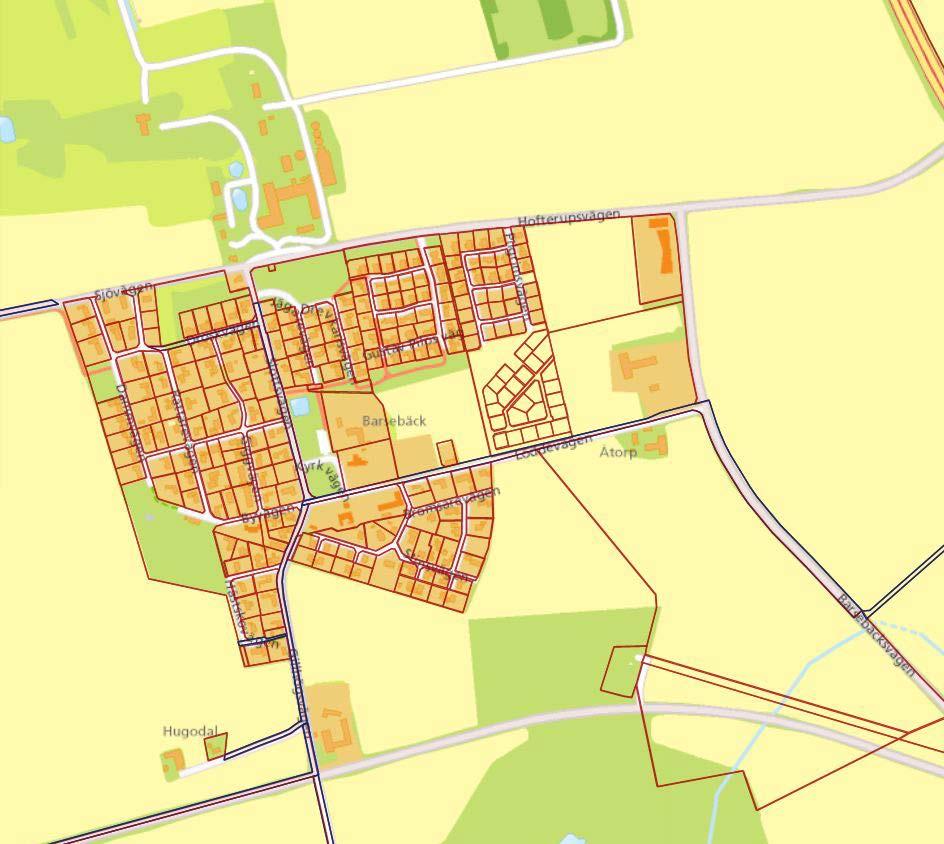 Förenlighet med miljöbalken Området ingår i riksintresset för kustzon men planläggningen bedöms inte påverka detta i någon påtaglig bemärkelse då det är frågan om utveckling av befintlig tätort.