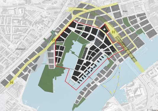 Den första etappen av utbyggnaden är planerad till Göteborgs 400- årsjubileum 2021. Då ska 1000 bostäder och arbetsplatser stå klara och Frihamnen ska få en jubileumspark i anslutning till älven.