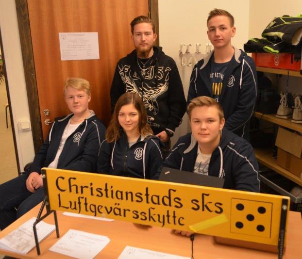 företag har provar på skytte under trevliga former på skjutbanan, har genomförts flera gånger under året.