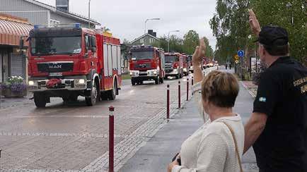 28 MSB sätter in taktiska reserver I slutet av juli kunde räddningstjänsterna i Gävleborgs, Dalarnas och Jämtlands län rapportera mer positiva lägesbilder läget var förhållandevis stabilt.