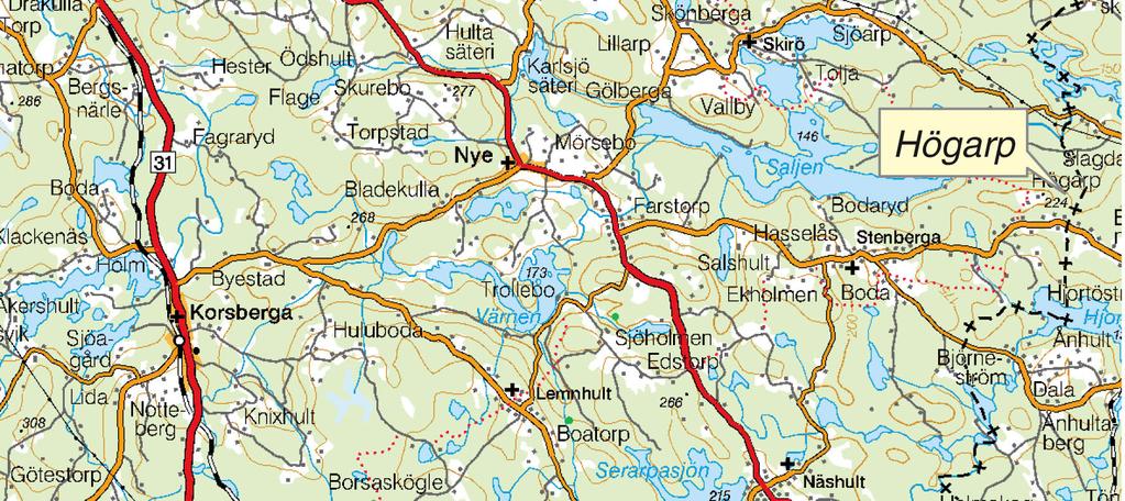 Ur GSD-Geografiska Sverigedata, Dnr: