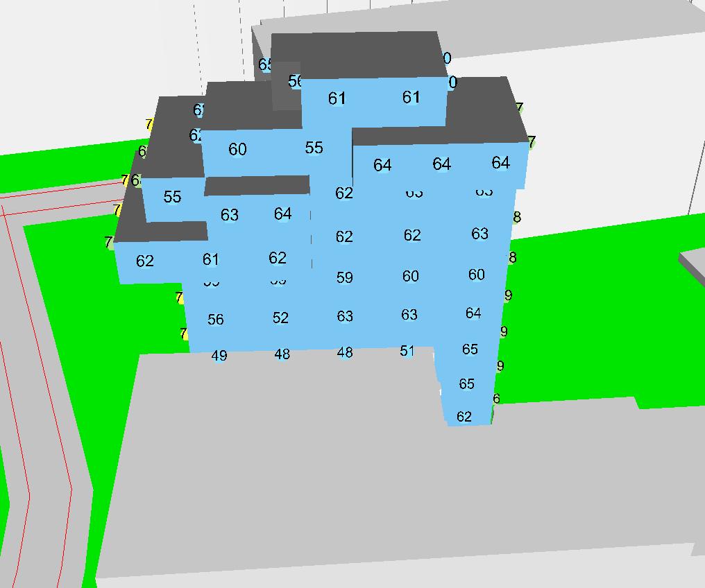 75 50 <= - 55 65 Maximal Ekvivalent ljudnivå ljudnivå AFmax,5th L för dygn L Aeq,24h > 85 80 > - 70 85 7565-80 - 70 7060-75 - 65 6555-70 - 60 <= 65 1 1D 1A 1C