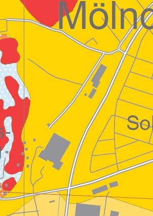 sammanfattningsvis följande föroreningssituation: Större delen av området bedöms inte vara allvarligt förorenat av följande skäl: o Området var till >90 % jordbruksmarksmark fram till början av