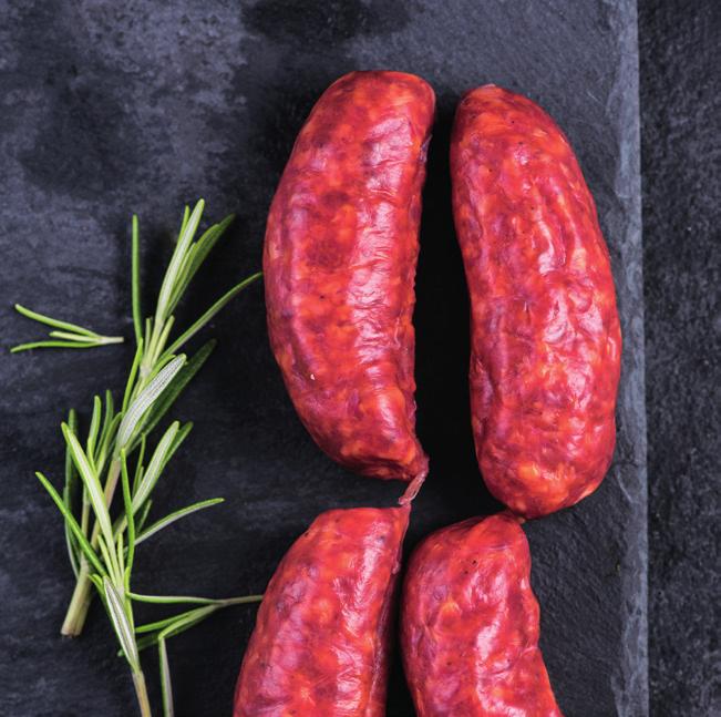 Bottega, 400 g/pkt Smakrik äkta spansk chorizo, 300 g/pkt Skivat bacon på rulle