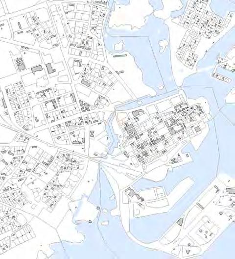 Samhällsbyggnadskontoret Planbeskrivning Upprättad 2017-10-18 2016-2422 6(36) Planområdet för Skeppsbron 1 Översiktlig