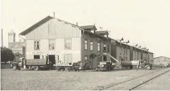 Samhällsbyggnadskontoret Planbeskrivning Upprättad 2017-10-18 2016-2422 11(36) Näringslivet i Kalmar har till stor del byggts upp av hamnen och dess verksamhet.