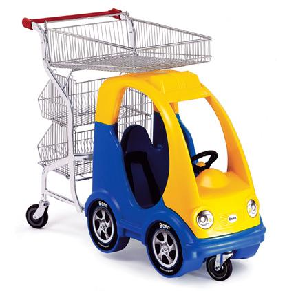 Kid Caddie är kompakt och tar lite utrymme.